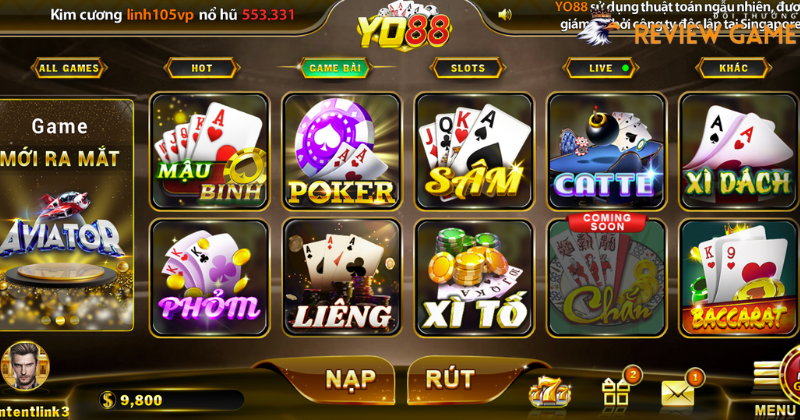 Xì tố là game bài được yêu thích tại Yo88